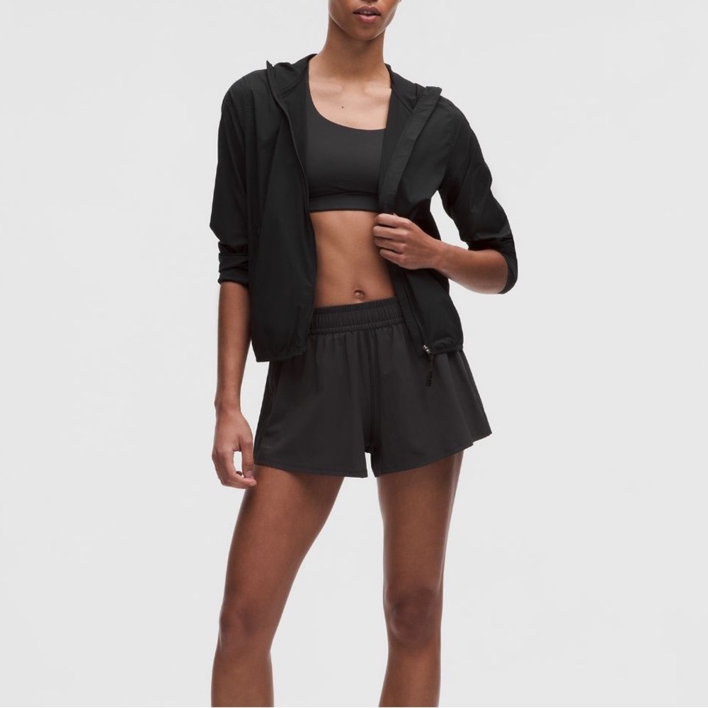 NEW Pace Crush High Rise Black Athletic Running Shorts